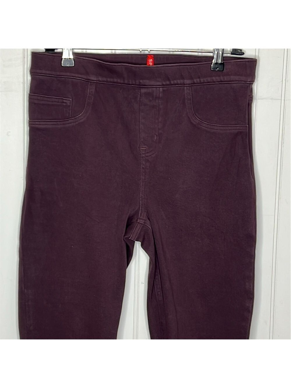 Spanx Jeanish Ankle Leggings Size Large - Picture 2 of 13